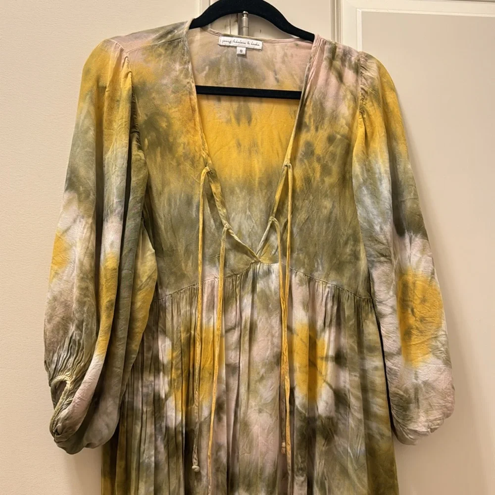 Young Fabulous and Broke Tie Dye Boho dress - Picture 2 of 8